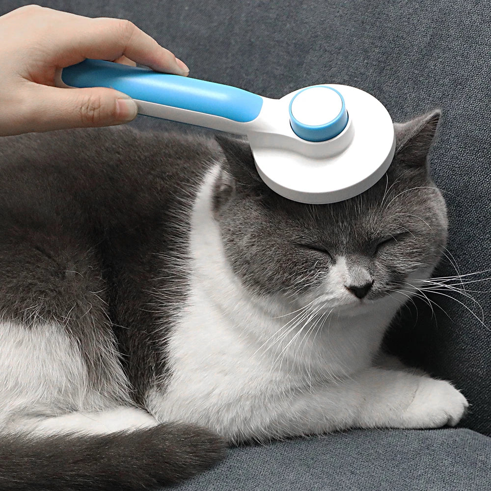 Soft Grooming Massage Brush For Pets - Bark & Meow Emporium