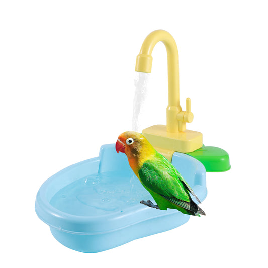 Parrot Bath Bird shower Bathtub Toys Automatic Parrots Paddling Pool - Bark & Meow Emporium