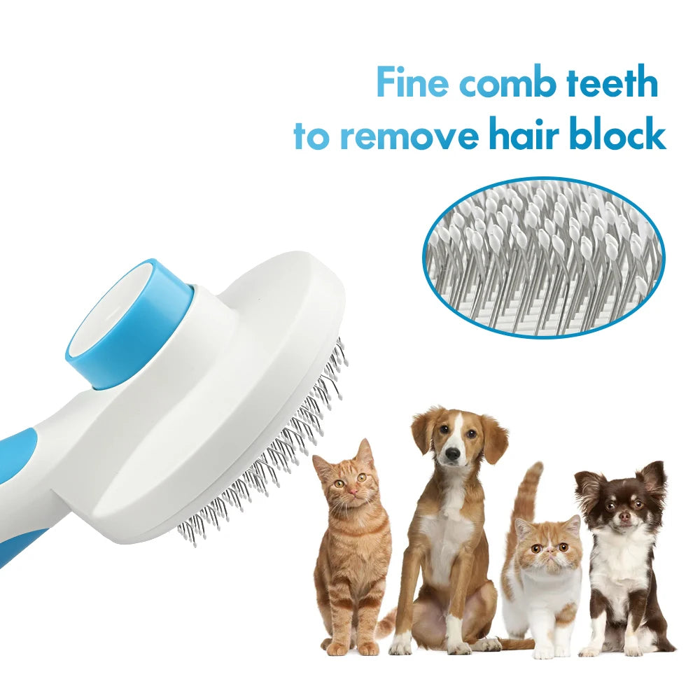 Soft Grooming Massage Brush For Pets - Bark & Meow Emporium