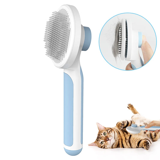 Soft Grooming Massage Brush For Pets - Bark & Meow Emporium