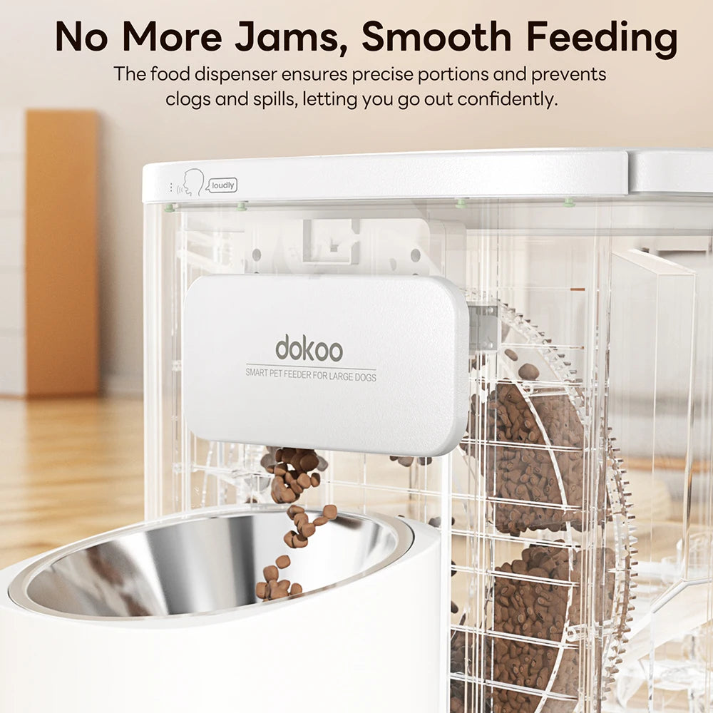 Automatic Pet Feeder Large Capacity Smart Timed Dog Cat Food Dispenser - Bark & Meow Emporium