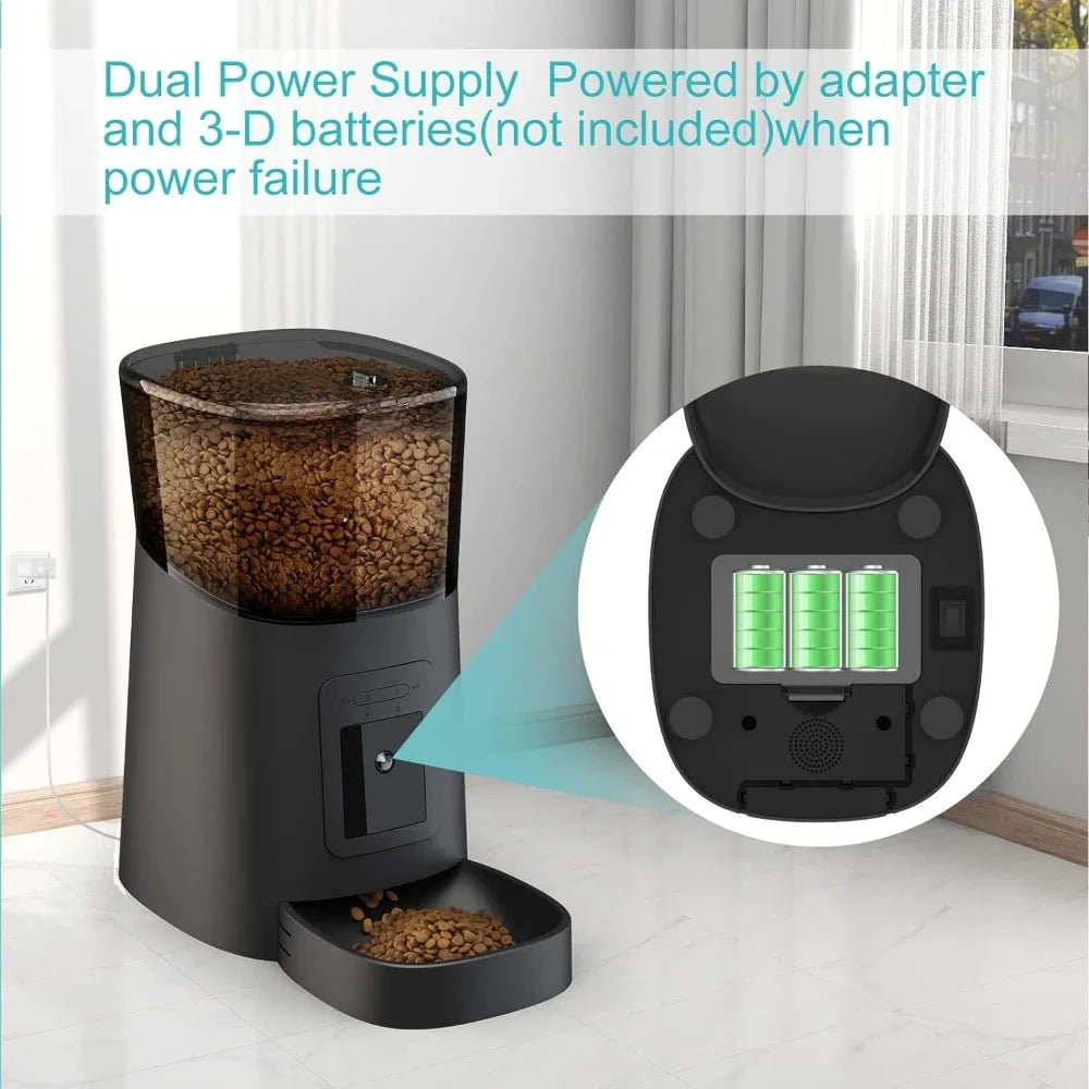 Video Automatic Pet Feeder with HD Camera