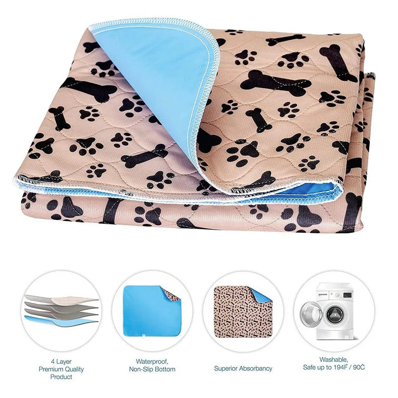 Training Floor Mats Absorbent Leakproof Whelping Potty and Crate Use - Bark & Meow Emporium