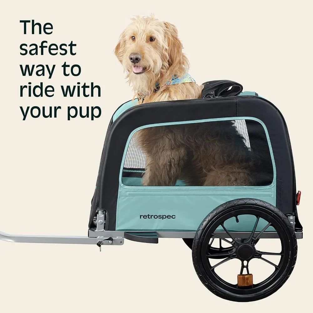 Pet Bike Trailer - Small & Medium Sized Dogs - Bark & Meow Emporium