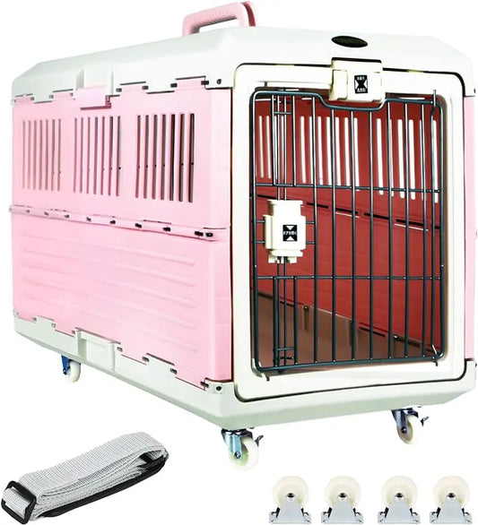 Portable Kennel Travel Cage Airline Approved - Bark & Meow Emporium