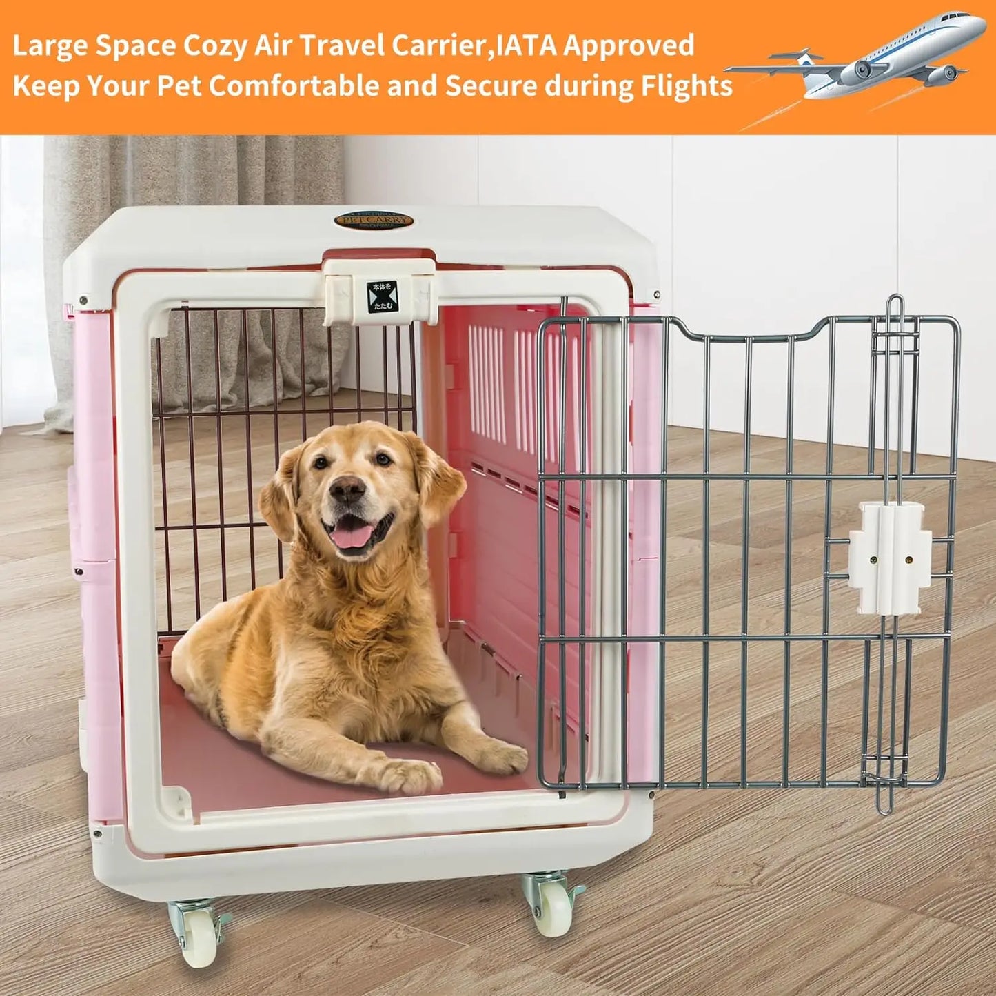 Portable Kennel Travel Cage Airline Approved