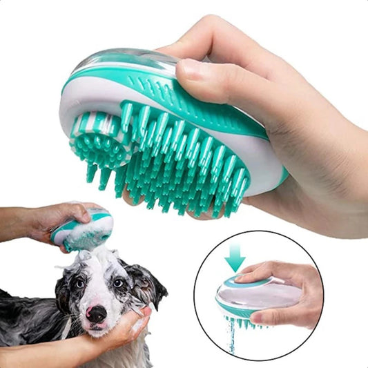 Double-sided Pet Grooming Brush for gentle fur care - Bark & Meow Emporium