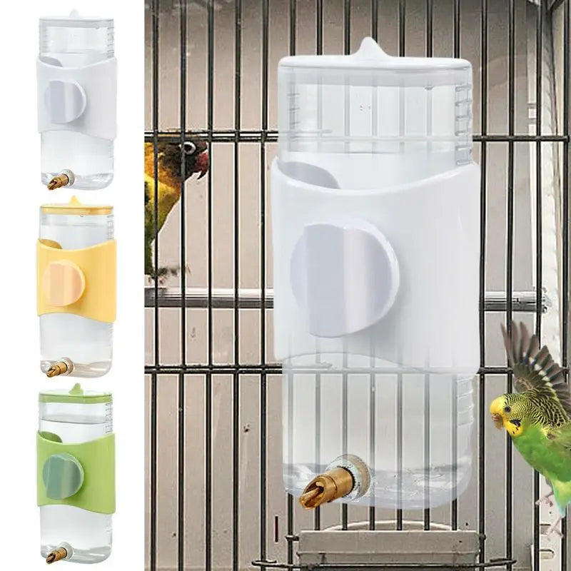 Automatic Food Bowl Drinking Water Dispenser for Pet Birds