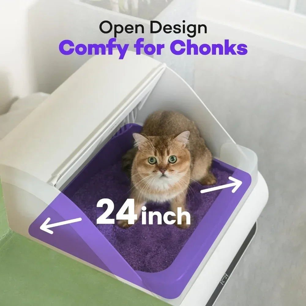 Self-Cleaning Cat Litter Box - Bark & Meow Emporium