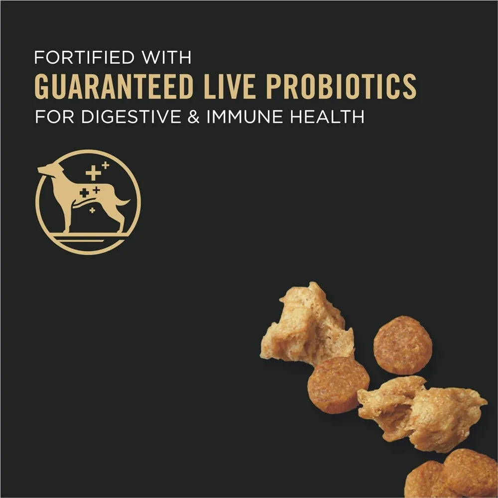 Dog Food With Probiotics Shredded Blend Chicken & Rice Formula - 34 lb. Bag - Bark & Meow Emporium
