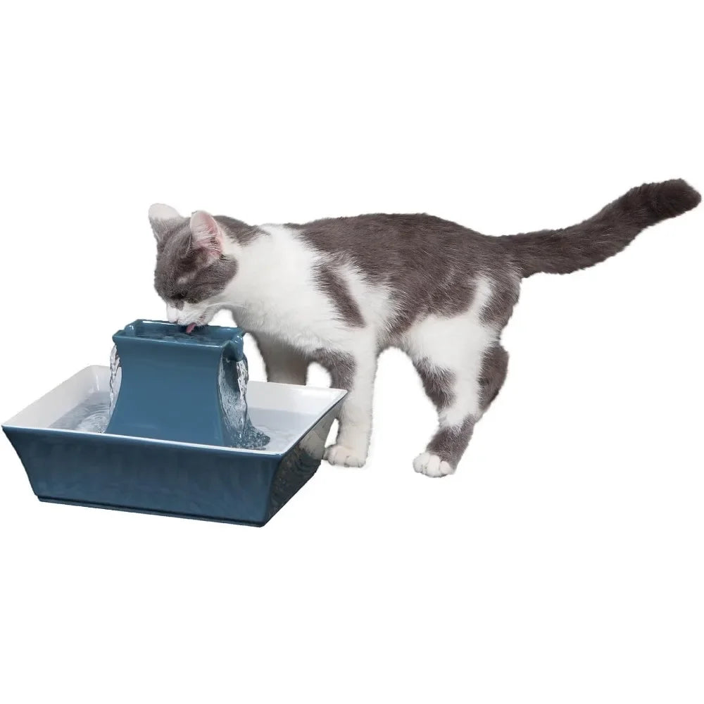 Falling Water Automatic Feeder For Pets  close up