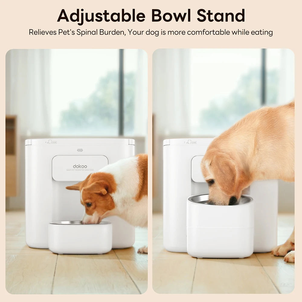 Automatic Pet Feeder Large Capacity Smart Timed Dog Cat Food Dispenser - Bark & Meow Emporium