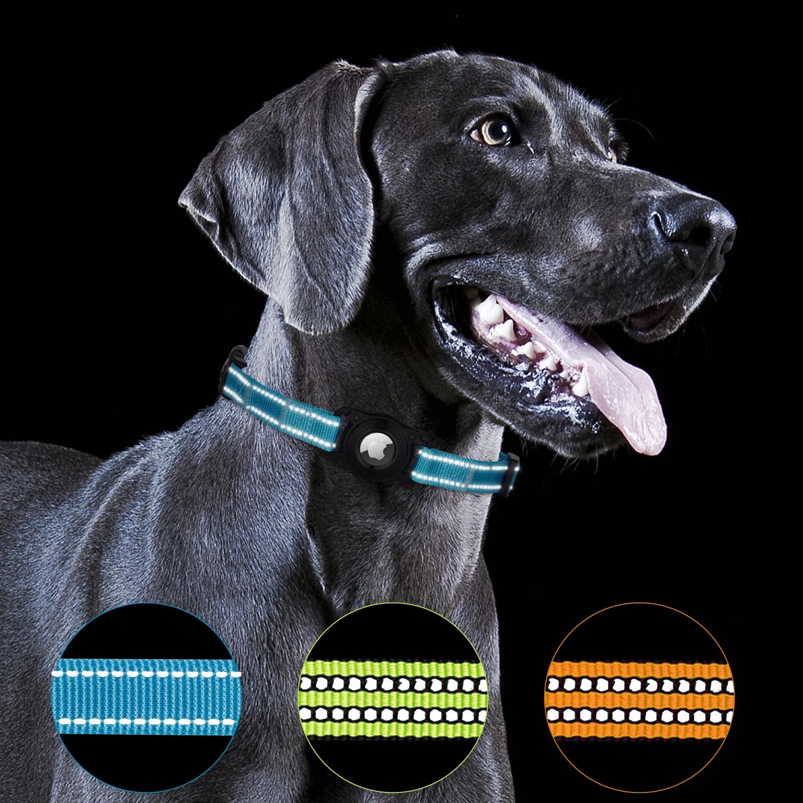 Dog Pet Reflective Duty With GPS Box Waterproof Adjustable  Collar - Bark & Meow Emporium