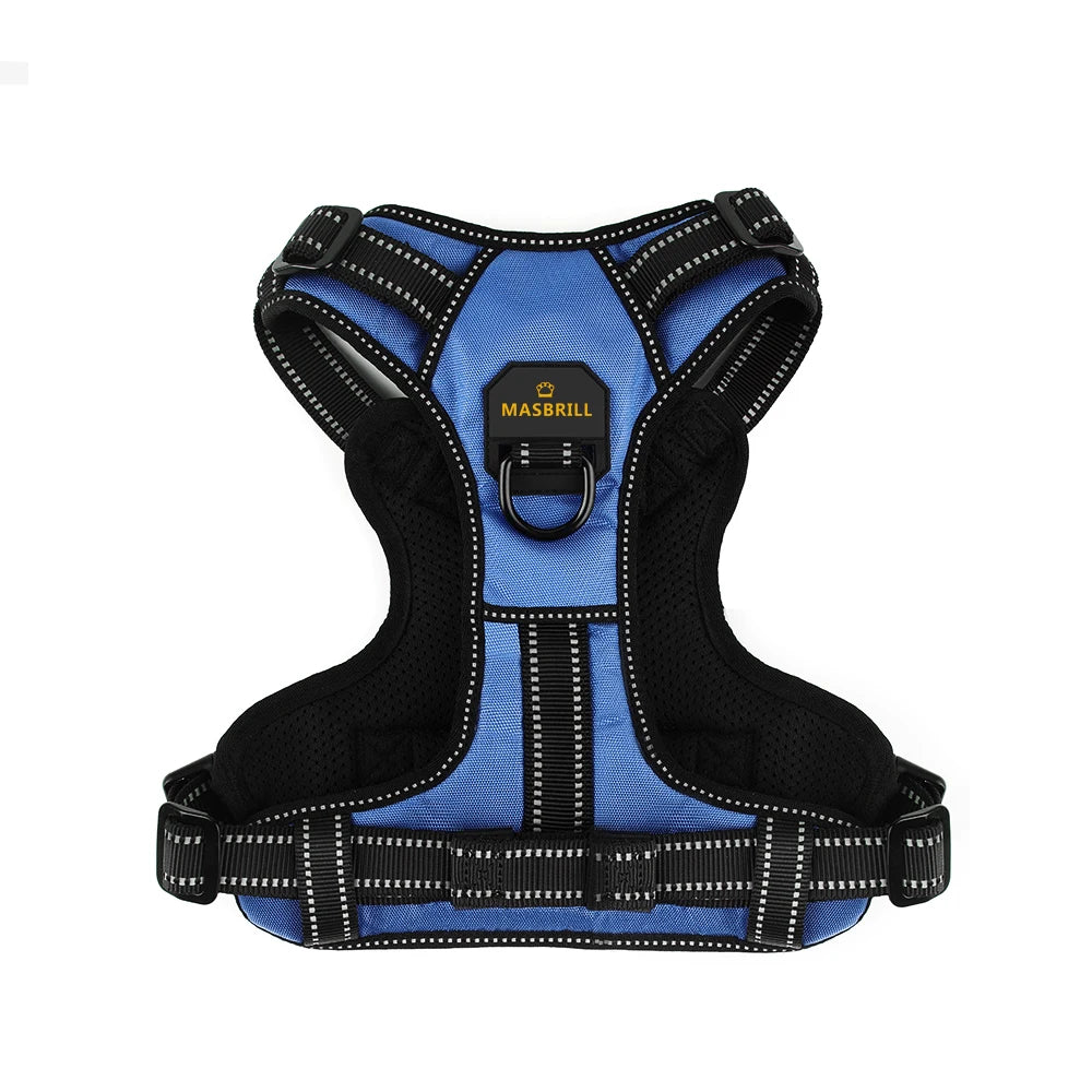 Adjustable Reflective Dog Vest Harness 