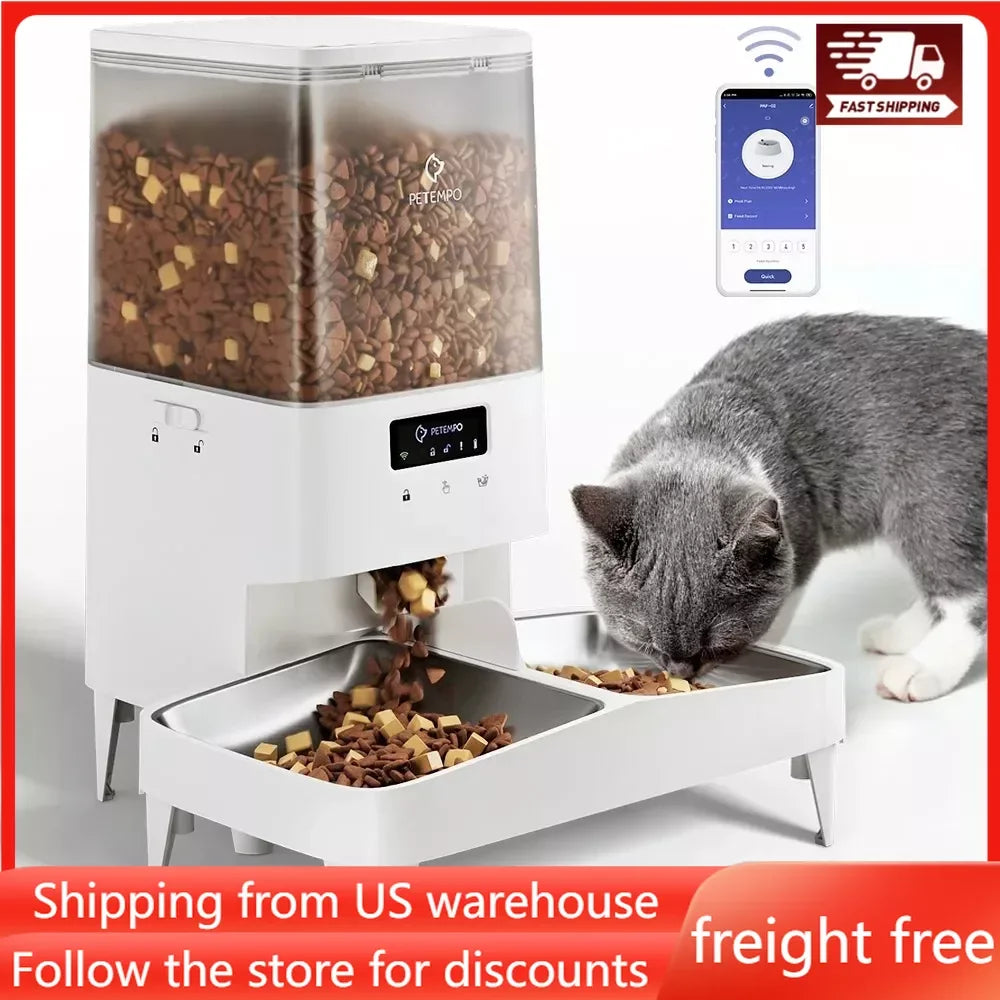 Programmable Automatic Pet Feeder - Bark & Meow Emporium