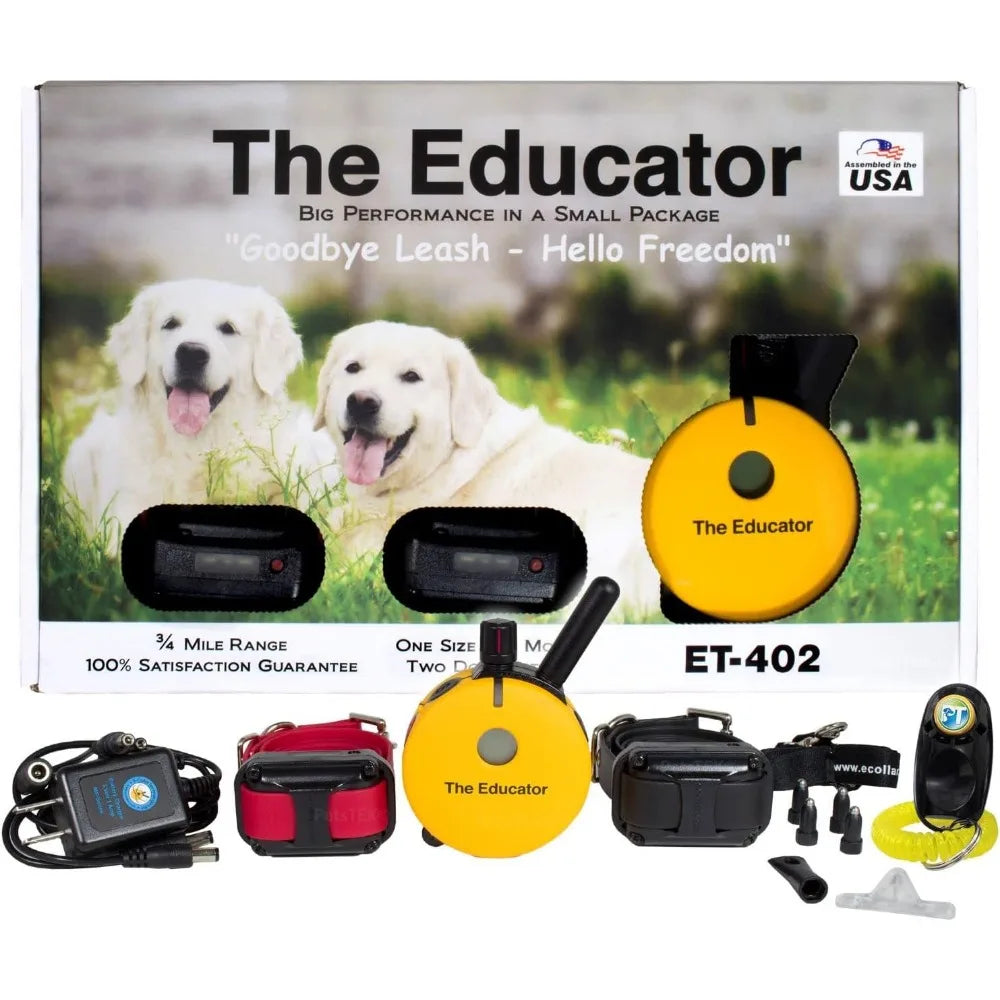 Vibration and Tone Stimulation Collars Training Clicker, Dog Collar