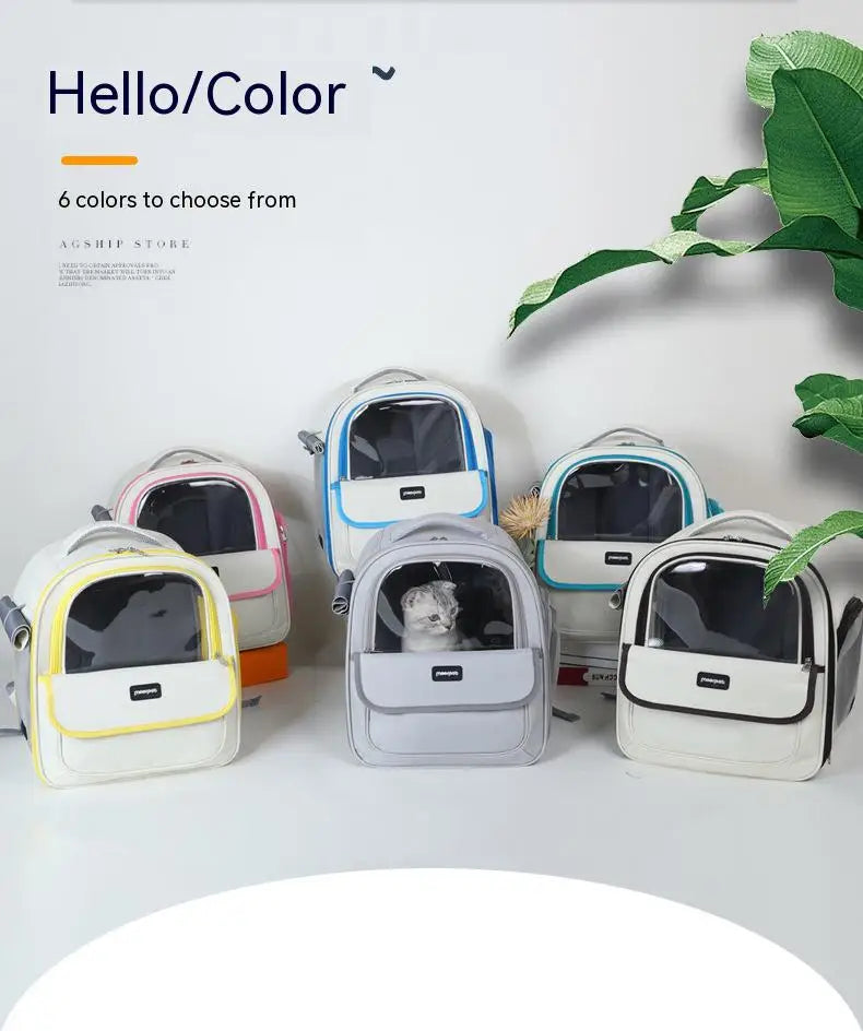 Portable Breathable Pet Backpack