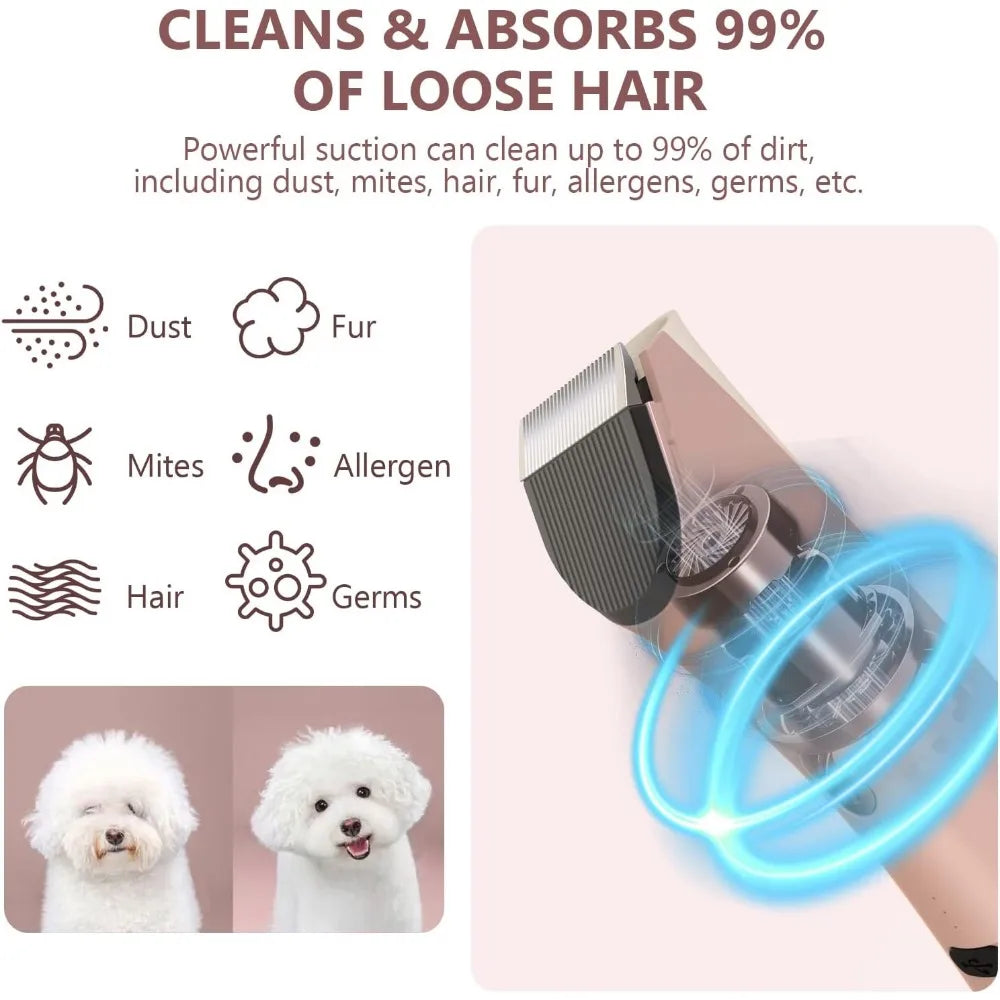 Hair Dryer Accessories Pet Grooming Vacuum Kit - Bark & Meow Emporium