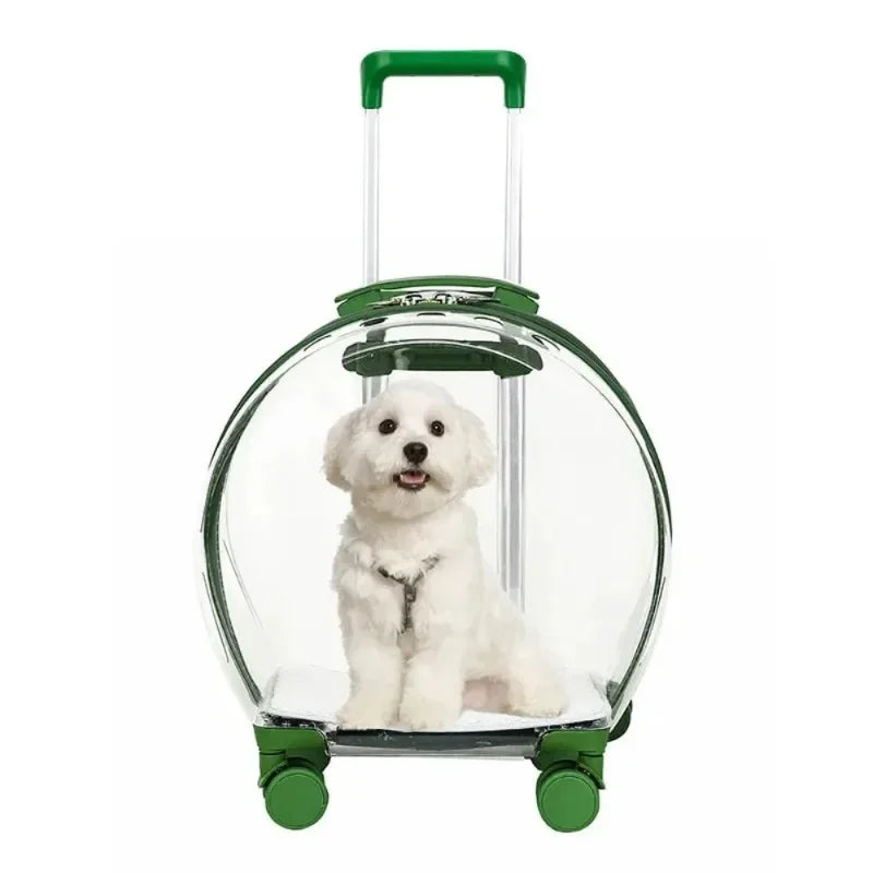 Puppy Move Trolley Cat Carriers Transparent Pet Backpack Animal - Bark & Meow Emporium