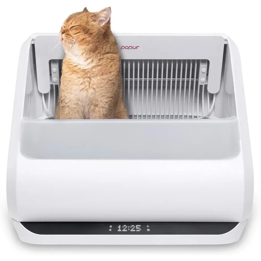 Self-Cleaning Cat Litter Box - Bark & Meow Emporium