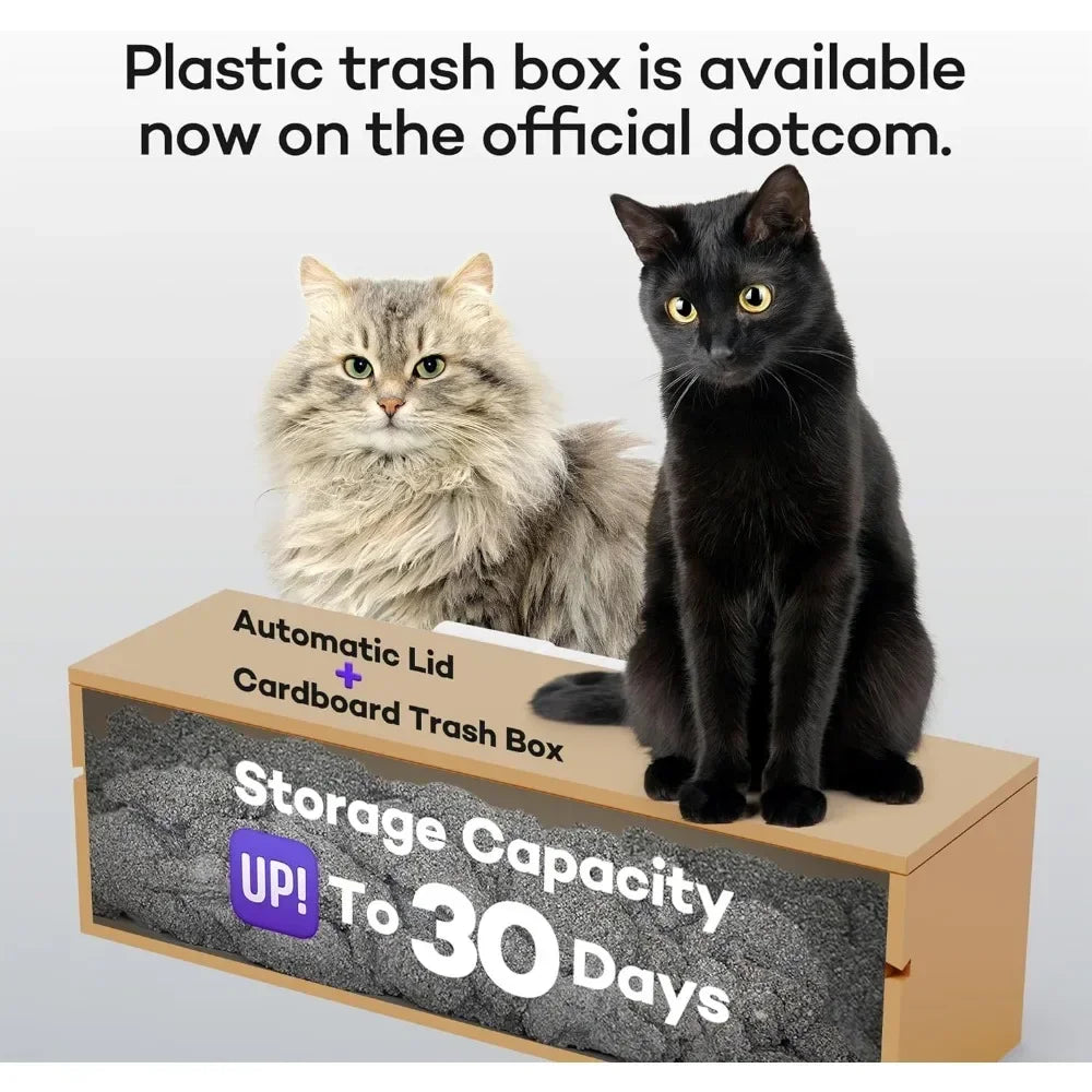 Self-Cleaning Cat Litter Box - Bark & Meow Emporium