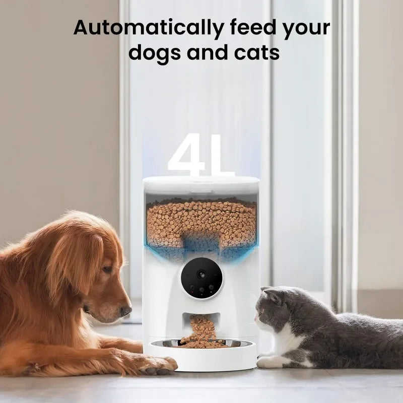 Automatic Pet Feeder for Cats and Dogs - Bark & Meow Emporium