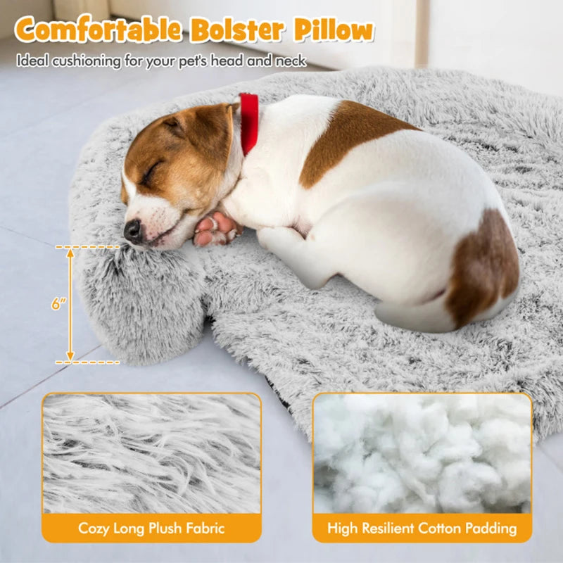 Soft Cozy Pet Dog Bed with Removable Washable Cover Furniture Protector - Bark & Meow Emporium