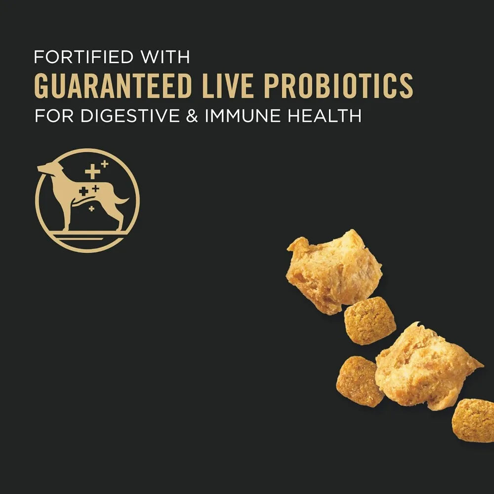 Small Breed Dog Food With Probiotics Shredded Blend Chicken & Rice Formula - 18 lb. Bag - Bark & Meow Emporium