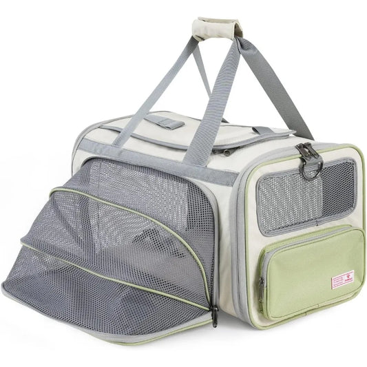 Soft Sided Collapsible Pet Travel Carrier - Bark & Meow Emporium