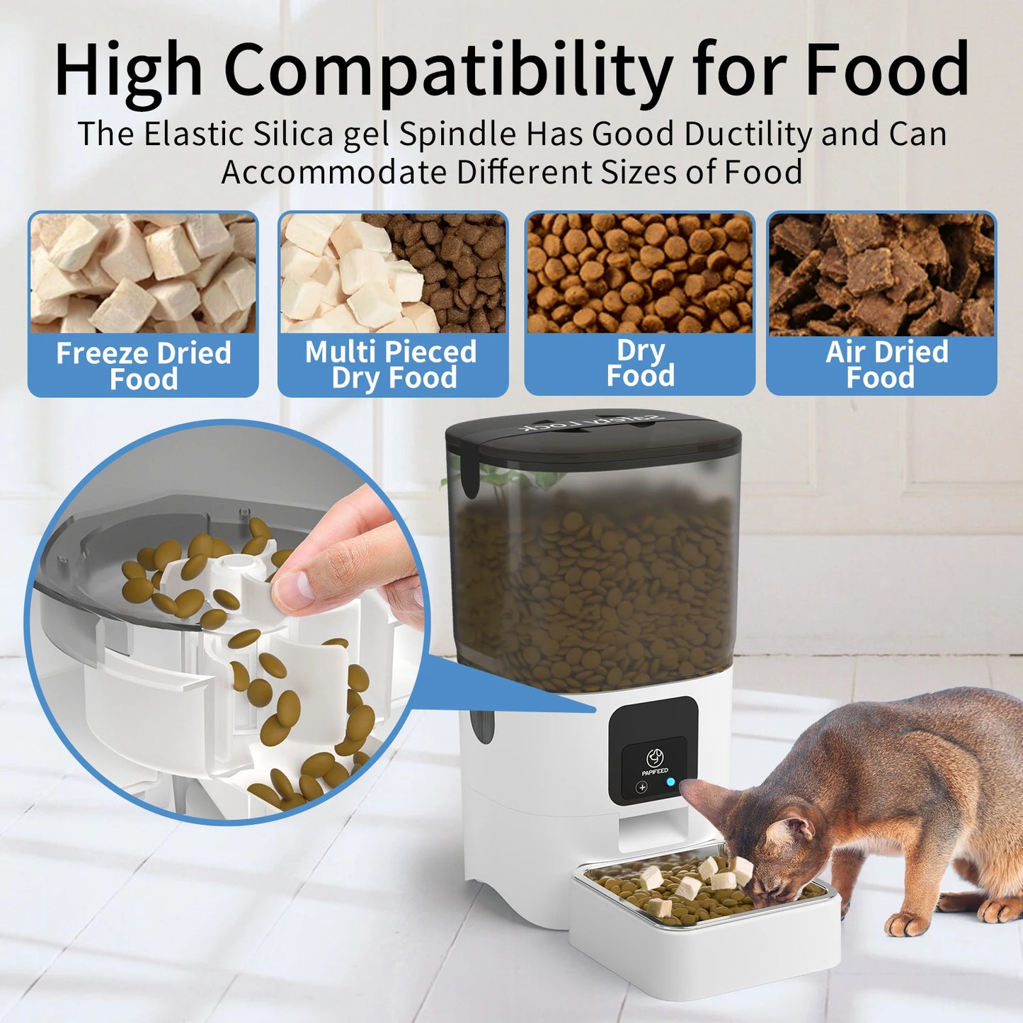 Smart Automatic Pet Feeder with APP Control