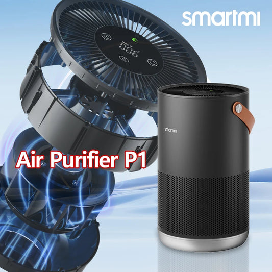 Smar Air Purifier P1 Accurate Monitoring, Efficient Filtration, Remove Dust PM2.5 Pollen - Bark & Meow Emporium