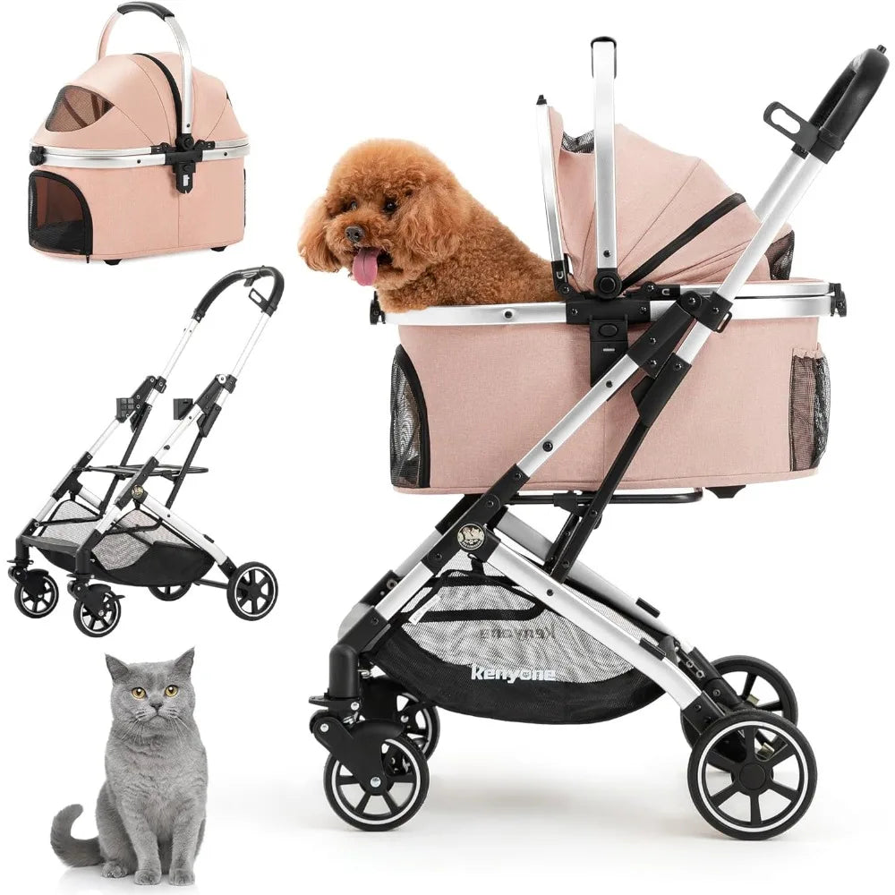 Detachable Carrier Pet Strollers 1