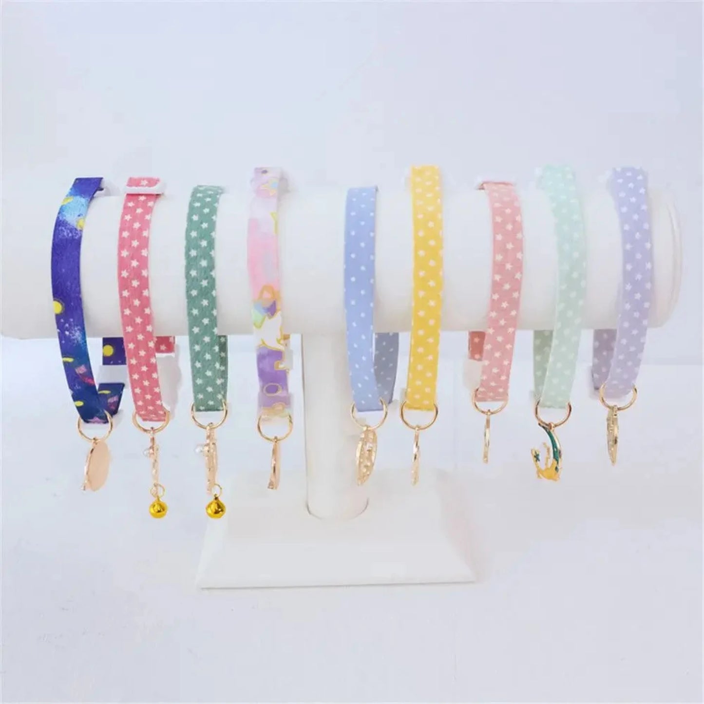 Durable Adjustable Kitten Collar with Adorable Cute Pendant - Bark & Meow Emporium