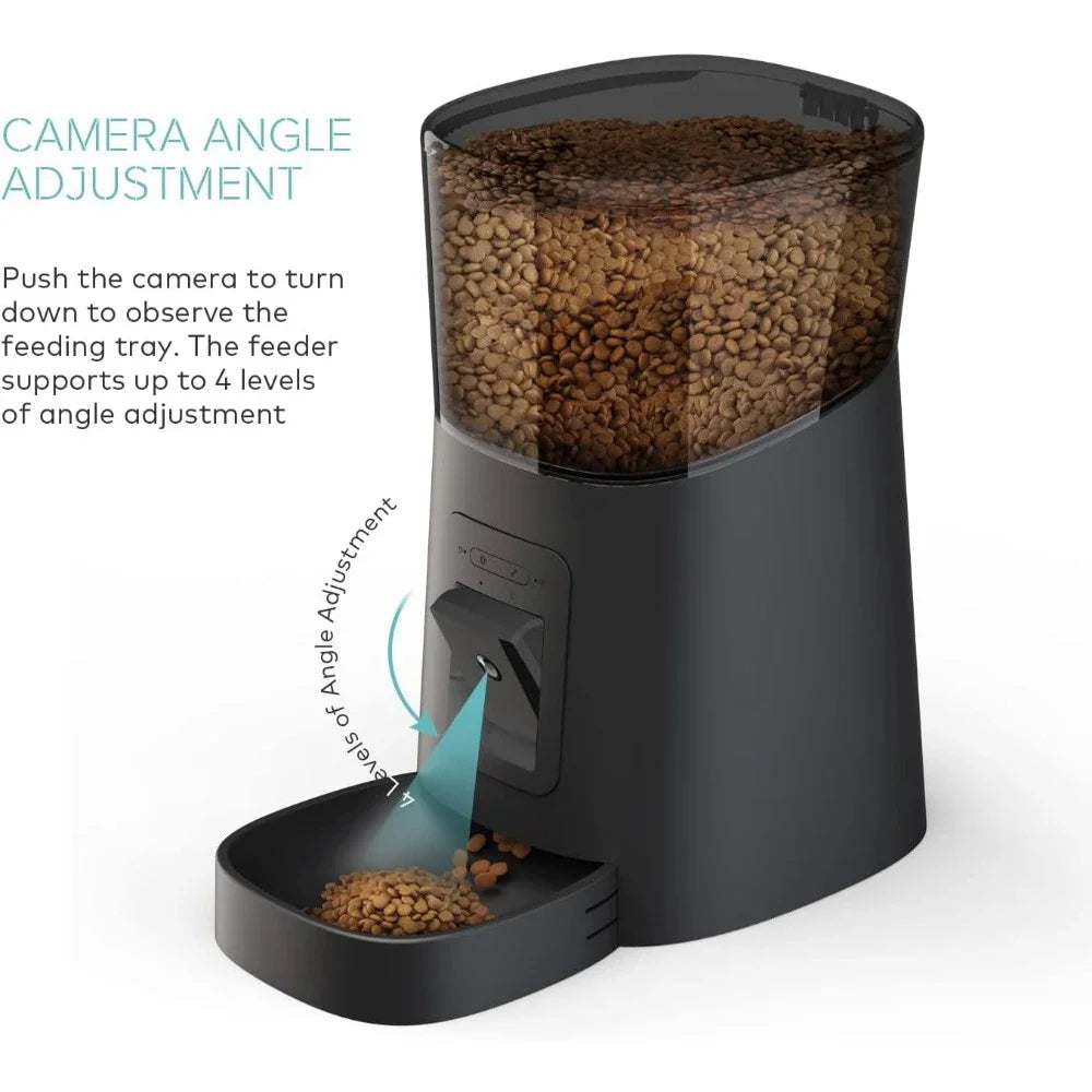 Video Automatic Pet Feeder with HD Camera