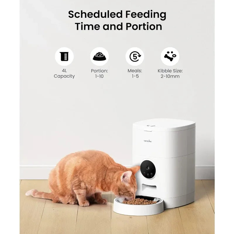 Automatic Pet Feeder for Cats and Dogs - Bark & Meow Emporium