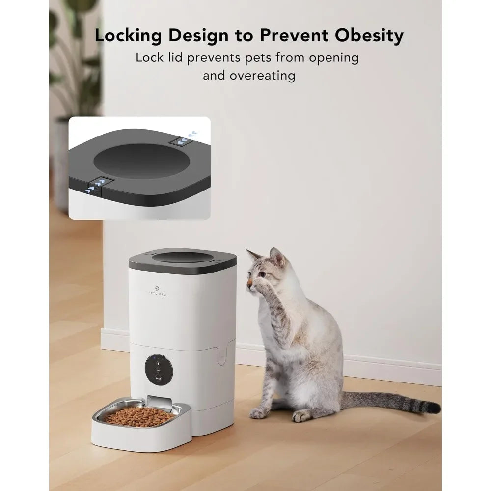 Automatic Pets Feeder with Timer Interactive Voice Recorder