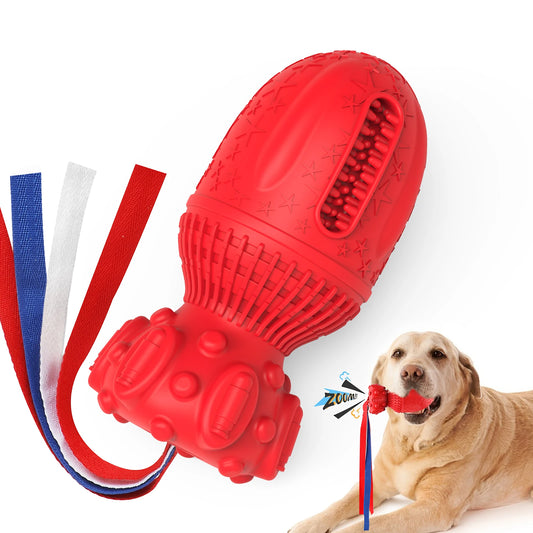 Interactive Dog Rubber Squeaky Dog Chew Toy - Bark & Meow Emporium