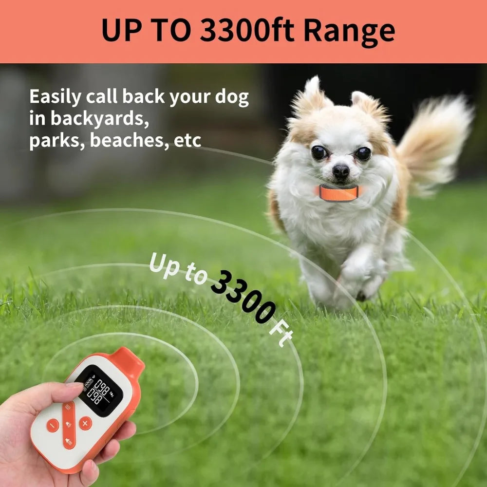 No Shock Dog Training Collar with Remote for 5-120 Lbs. - Bark & Meow Emporium