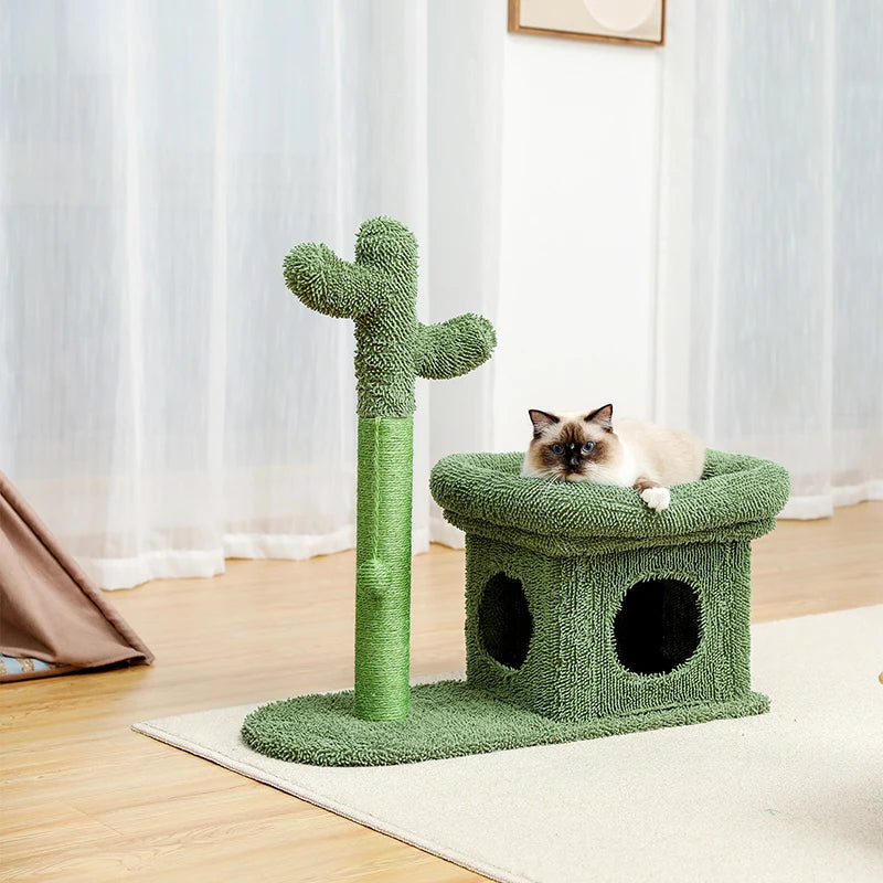 Cute Cactus Tree Toy - Bark & Meow Emporium