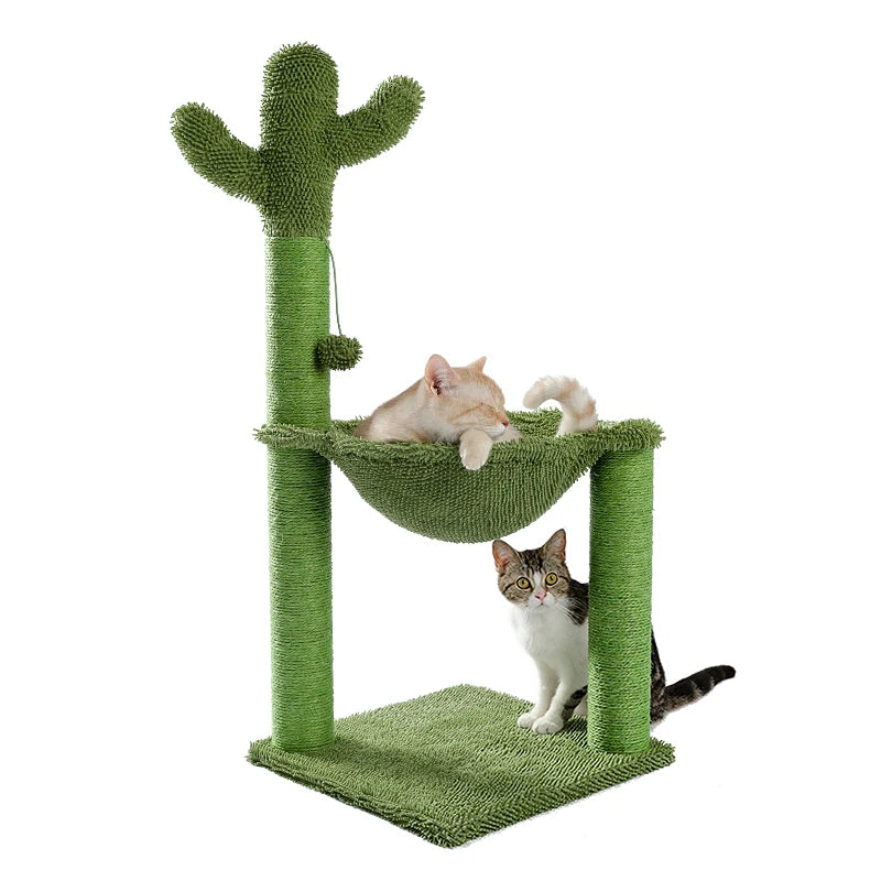 Cute Cactus Tree Toy - Bark & Meow Emporium